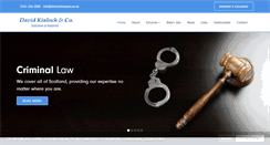 Desktop Screenshot of kinlochlawyers.com